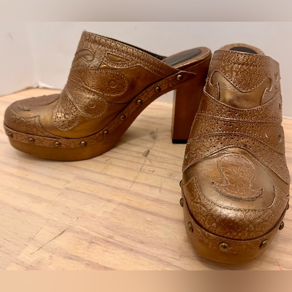 Via Spiga Shoes - Via Spiga Bronze Women's Mules
